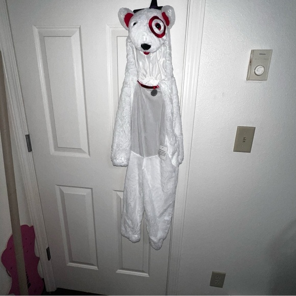Toddler 2t-3t Halloween Costume Jumpsuit Target Bullseye Dog - Hyde & EEK! NWOT - Picture 1 of 5